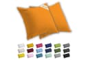 Lavea Kissenbezug 2er Set Jersey 100% Baumwolle Rot Bild 2