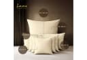 Lavea Kissenbezug 2er Set 100% Baumwolle Jasmin Beige Bild 2