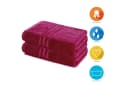 Lavea Badetuch Elena 2er Set 100x150 cm, Duschtuch, 500 g/m² Frottier, weich & saugstark, pflegeleicht Bild 1