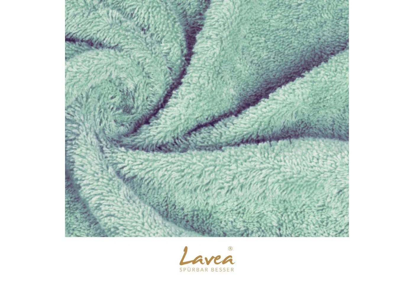 Lavea Handtücher Sydney Set 8-tlg. Grün 500 g/m² Frottee - Bild 5