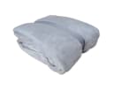 VIVA Wohndecke Kuscheldecke XXL 180x220cm Flanell Grau Bild 2