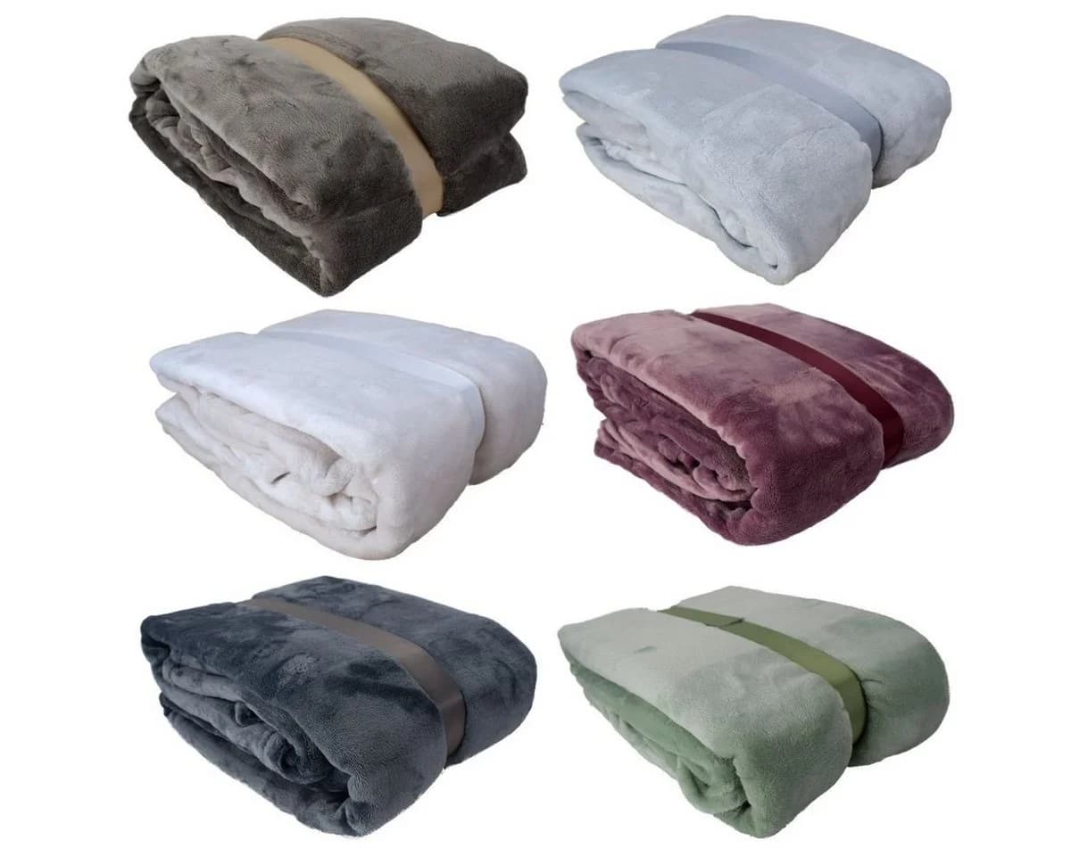 Wohndecke Kuscheldecke XXL 180x220cm VIVA