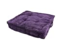 Marabellas Shop Sitzkissen "Elegance" 40x40 cm Violett 4-Punkt-Steppung Bild 2