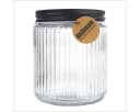 Marabellas Shop Vorratsglas 3er-Set Schwarz Gestreift Glas Bild 3