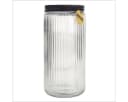 Marabellas Shop Vorratsglas 3er-Set Schwarz Gestreift Glas Bild 4