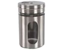 Marabellas Shop Gewürzstreuer 2er Set Aluminium Glas Silber Modern Bild 1