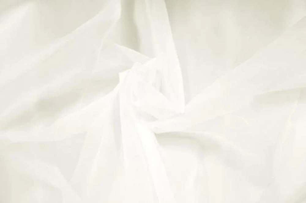 DecoHome24 Gardine Voile Creme Kräuselband Transparent - Bild 3