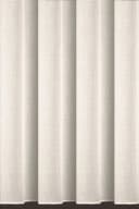 DecoHome24 Voile Gardine Creme Kräuselband Halbtransparent Bild 3