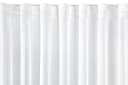 DecoHome24 Voile Gardine Weiß mit Wellenband Bild 3