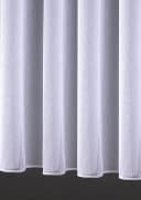 DecoHome24 Gardine Leinen Weiß Kräuselband halbtransparent Bild 3