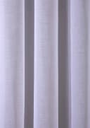DecoHome24 Gardine Iris 1 St. Halbtransparent Weiß Bild 1