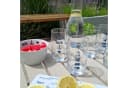 Bow & Hummingbird Longdrinkglas Kristallglas "Moin-Anker-Herz" Blau/Weiß Bild 5