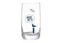 Bow & Hummingbird Longdrinkglas Kristallglas „Meer Bitte Möwe“ Maritim 33cl Bild 2