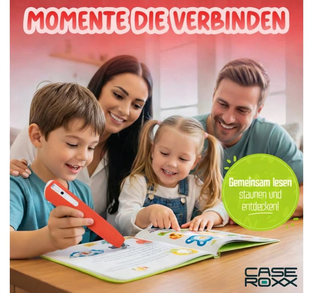 caseroxx Silikon-Hülle für Ravensburger TipToi Player Rot - Bild 4