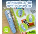caseroxx Silikon-Hülle für Ravensburger TipToi Player Blau-Rittermuster Bild 5
