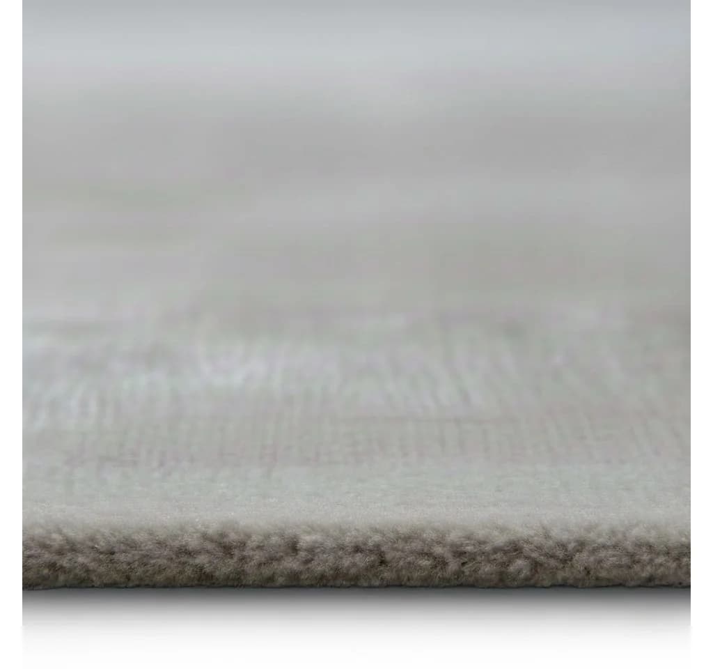 Consilio Concept Designteppich BAMBOO Viskose Taupe Seidenglanz - Bild 3