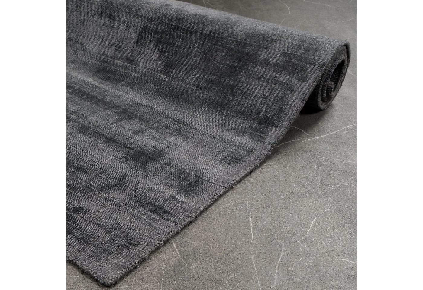 Consilio Concept Designteppich NOBEL Anthrazit Viskose - Bild 4
