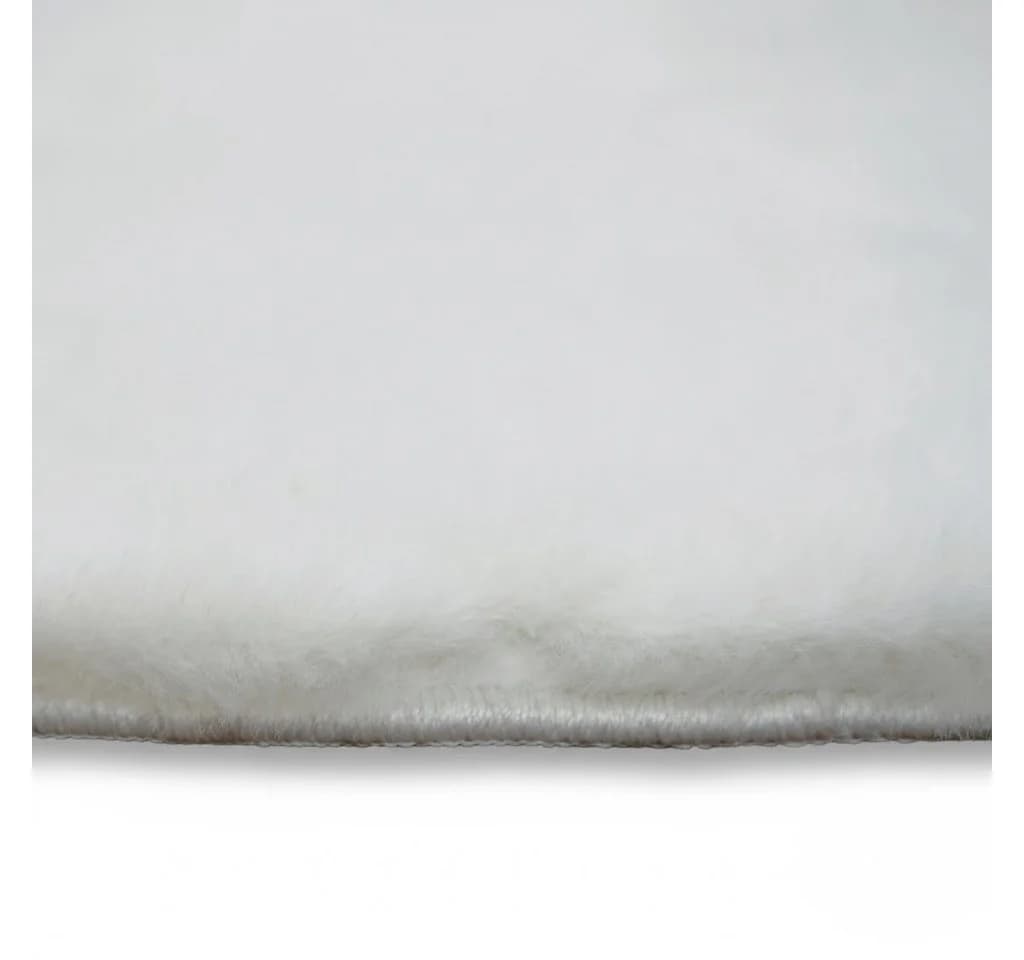 Consilio Concept Fellteppich Imitat COZY Hochflor Weiß - Bild 5