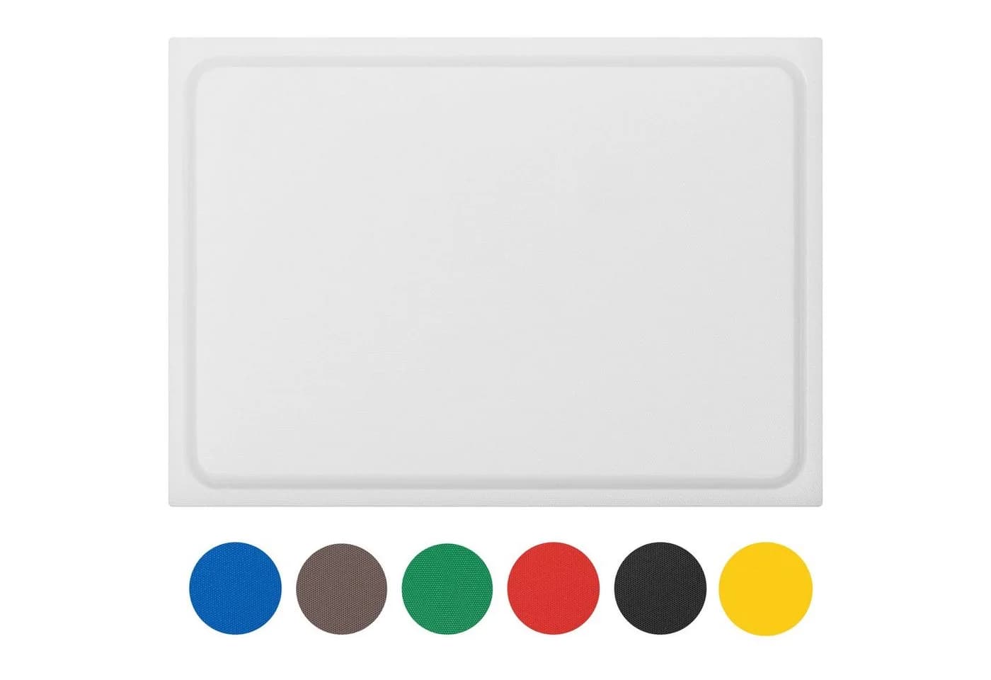 MUVELL Schneidebrett Weiß Kunststoff Extra Dick - Bild 2