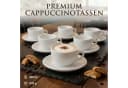 MUVELL Cappuccino-Set 6-tlg. VERONA Keramik Weiß Bild 5