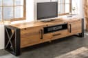 riess-ambiente Lowboard THOR 200cm Natur/Industrial Design Bild 1