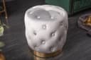 riess-ambiente Sitzhocker Modern Barock 37cm Chesterfield-Design Bild 1