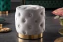 riess-ambiente Sitzhocker Modern Barock 37cm Chesterfield-Design Bild 2