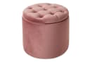 riess-ambiente Hocker MODERN BAROCK altrosa Samt mit Stauraum Bild 2