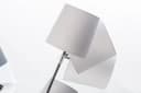 riess-ambiente Stehlampe LEVELS 176cm Schwarz/Grau Leinenstoff-Schirm Marmor Bild 5