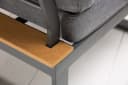 riess-ambiente Sitzgruppe TAMPA LOUNGE 240cm grau/natur Bild 4