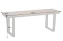 riess-ambiente Gartenbank TAMPA LOUNGE 125cm Natur/Grau Bild 5