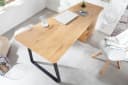 riess-ambiente Schreibtisch STUDIO 160cm Eichenoptik Schwarz mit Schubladen Bild 4