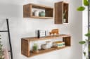 riess-ambiente Wandregal HEMINGWAY 94cm braun Massivholz Bild 2