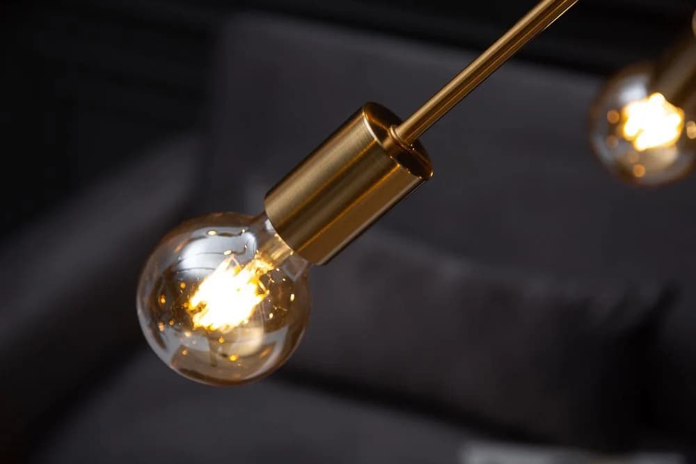 riess-ambiente Sputnik Hängeleuchte 87cm Gold 14 Arme - Bild 5