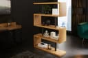 riess-ambiente Standregal SNAKE 165cm Eichenoptik Schwarz Modern Bild 1