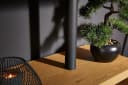 riess-ambiente Standregal SNAKE 165cm Eichenoptik Schwarz Modern Bild 3