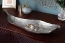 riess-ambiente Dekoschale ABSTRACT LEAF 64cm Silber Metall Blatt Bild 2