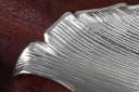 riess-ambiente Dekoschale ABSTRACT LEAF 64cm Silber Metall Blatt Bild 5