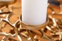 riess-ambiente Kerzenhalter ABSTRACT 38cm gold Metall Kranz Bild 4