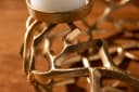 riess-ambiente Kerzenhalter ABSTRACT 38cm gold Metall Kranz Bild 5