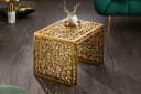 riess-ambiente Couchtisch ABSTRACT Set 2-tlg. Gold Metall Modern Bild 1