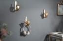riess-ambiente Wandgarderobe FINGERS gold Metall 3-teilig Bild 4