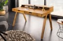 riess-ambiente Schreibtisch MONSOON 120cm Massivholz Natur Bild 2