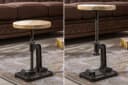 riess-ambiente Beistelltisch ENGINEER Natur/Schwarz Massivholz Industrial Bild 3