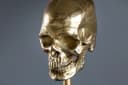riess-ambiente Tischleuchte SKULL Totenkopf Schwarz/Gold Modern Bild 5