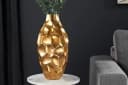 Riess Ambiente Vase ORGANIC ORIENT 45cm Gold Hammerschlag-Design Bild 2