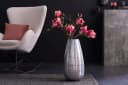 riess-ambiente Bodenvase ORIENT 50cm Silber Hammerschlag-Design Bild 2