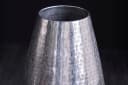 riess-ambiente Bodenvase ORIENT 50cm Silber Hammerschlag-Design Bild 5