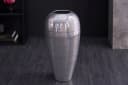 riess-ambiente Bodenvase ORIENTAL 50cm Silber Hammerschlag Design Metall Bild 3