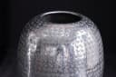 riess-ambiente Bodenvase ORIENTAL 50cm Silber Hammerschlag Design Metall Bild 5